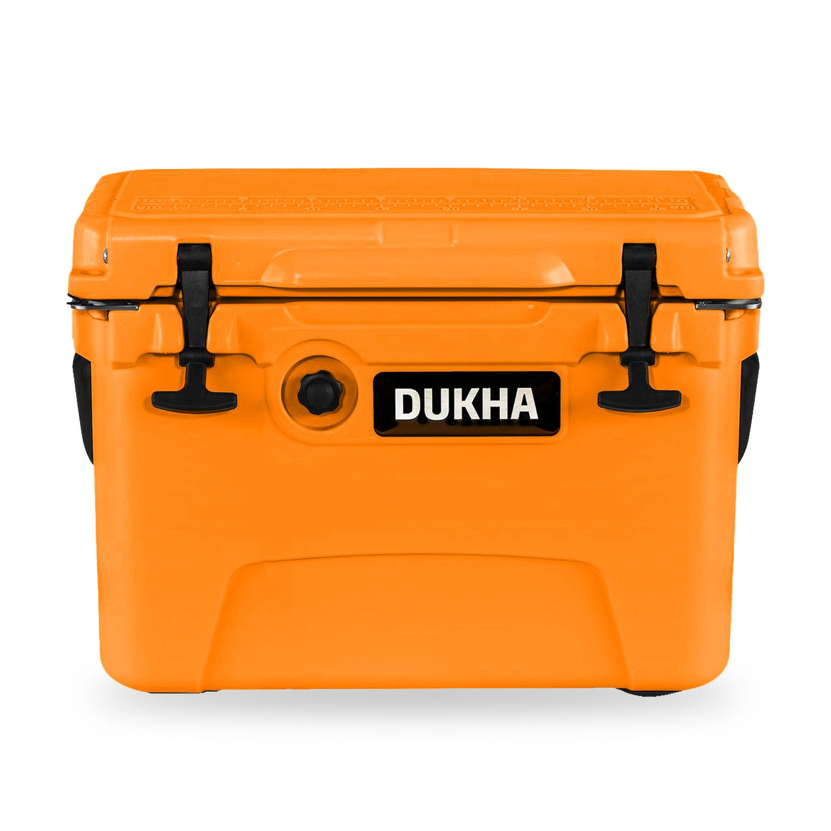 Hard Cooler DUKHA 20QT color Orange, vista frontal