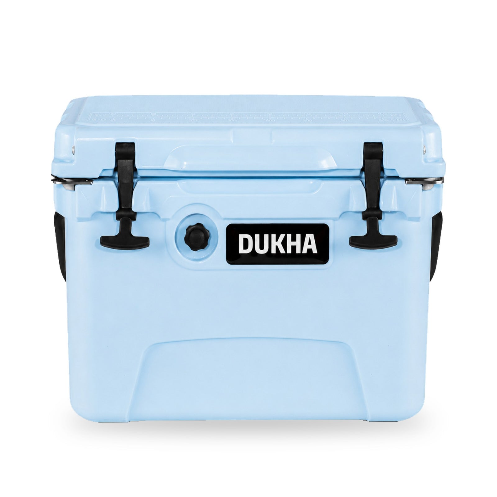 Hard Cooler DUKHA 20QT color Sky Blue, vista frontal