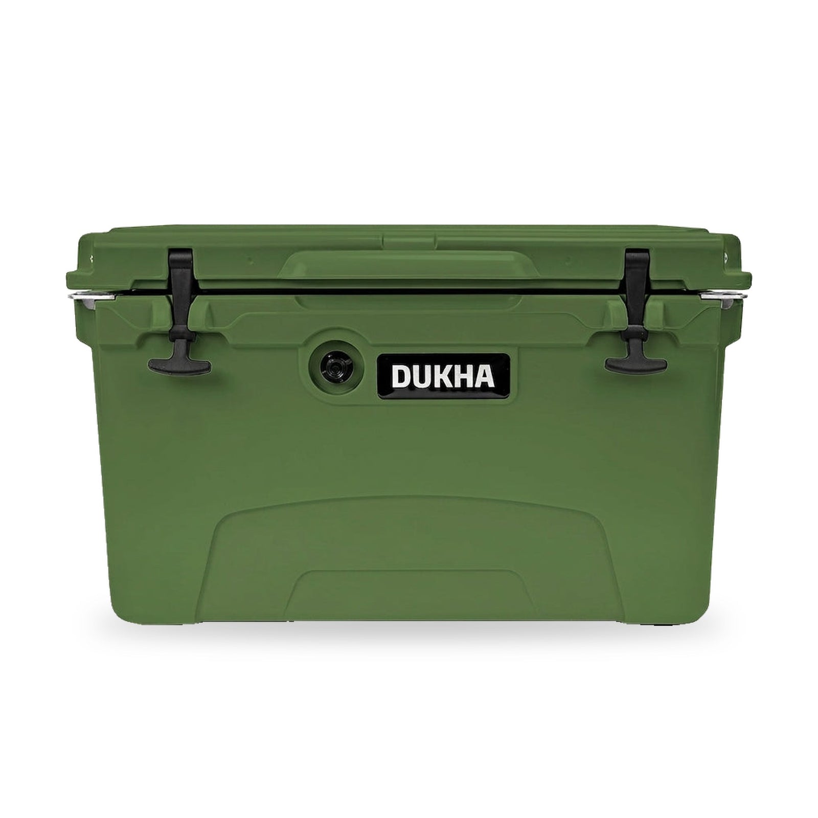 Hard Cooler DUKHA 45QT color Army Green, vista frontal