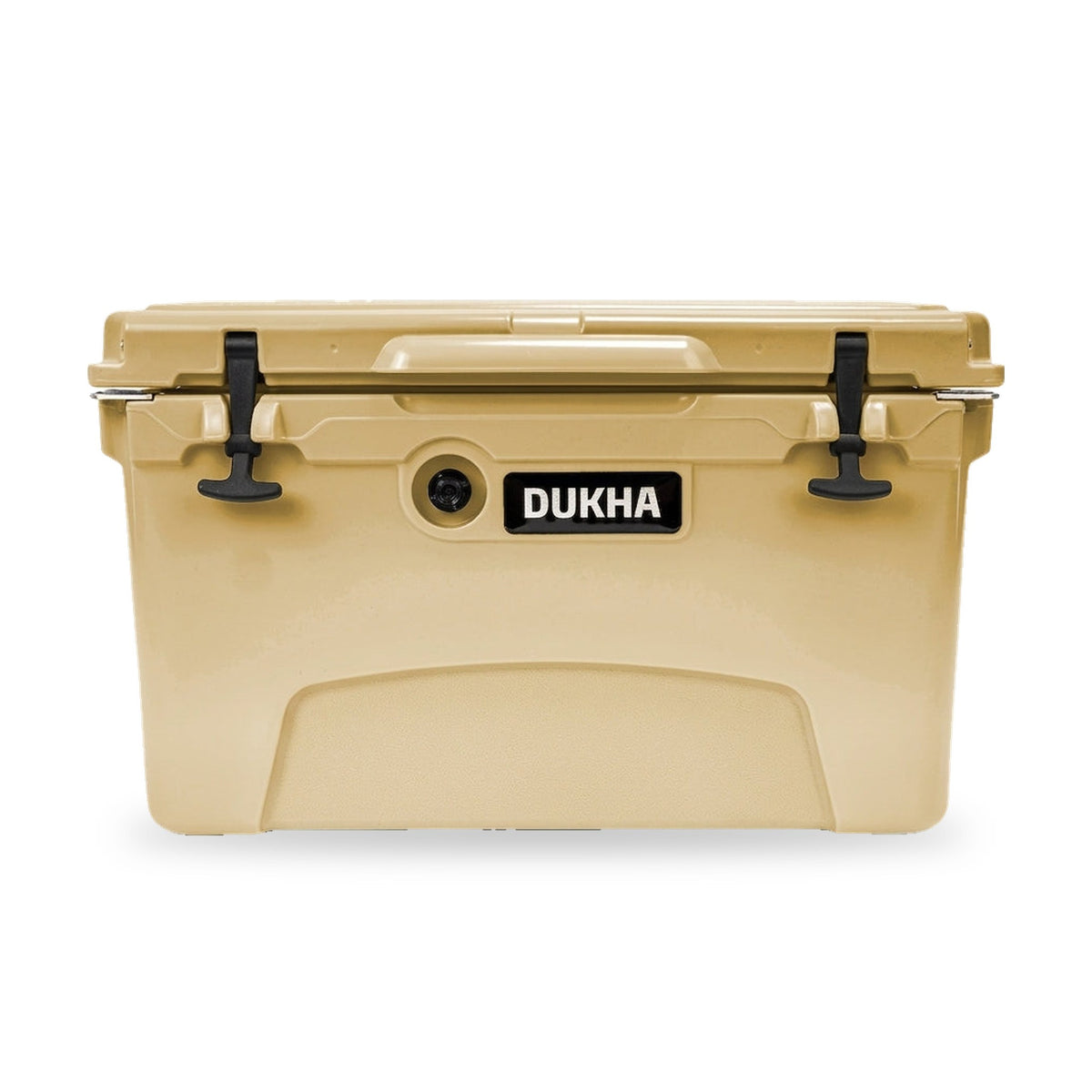 Hard Cooler DUKHA 45QT color Sand, vista frontal