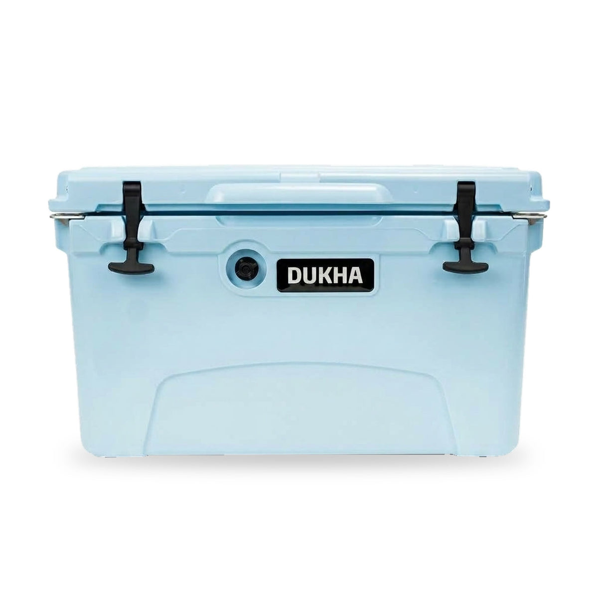 Hard Cooler DUKHA 45QT color Sky Blue, vista frontal