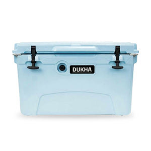 Hard Cooler DUKHA 45QT color Sky Blue, vista frontal