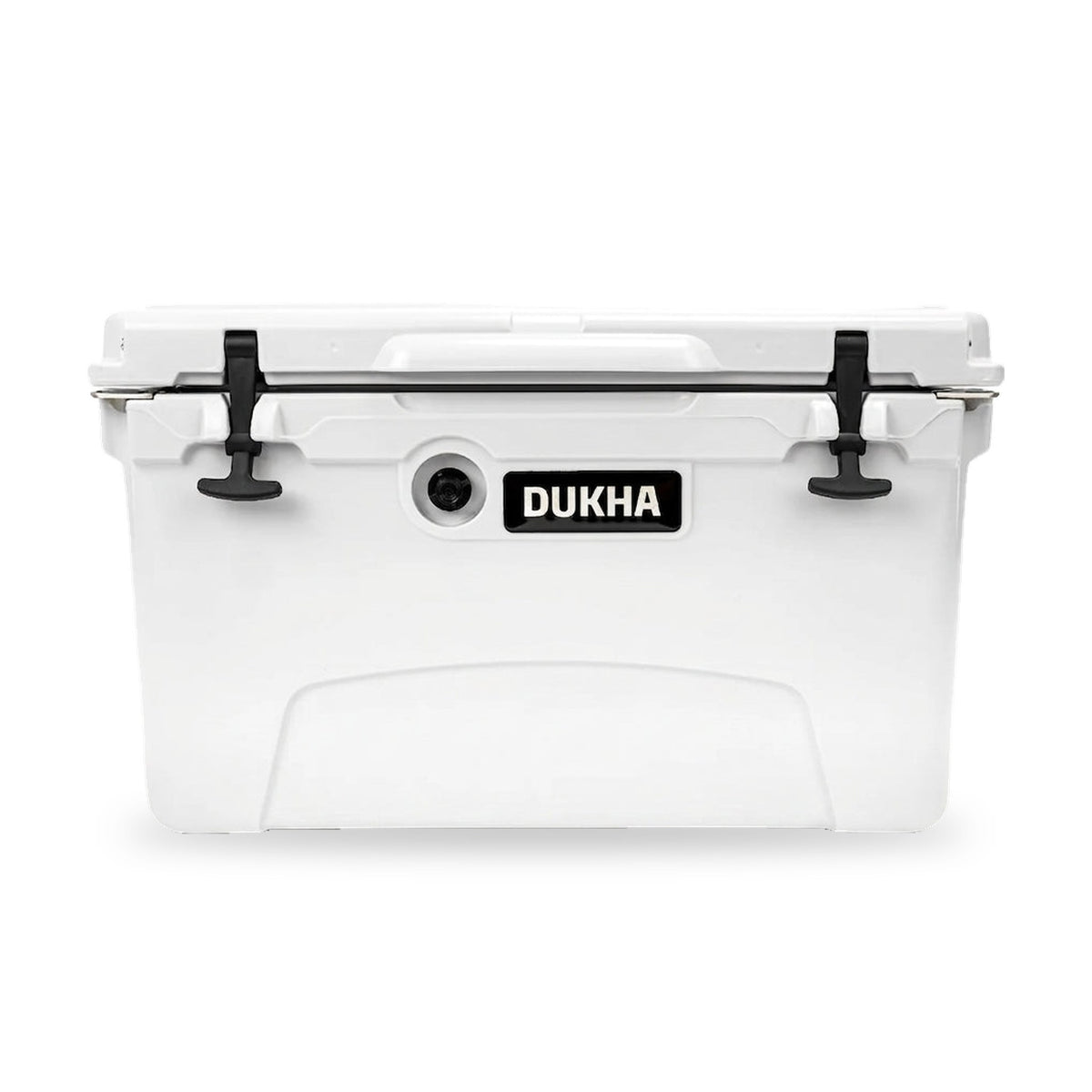 Hard Cooler DUKHA 45QT color White, vista frontal