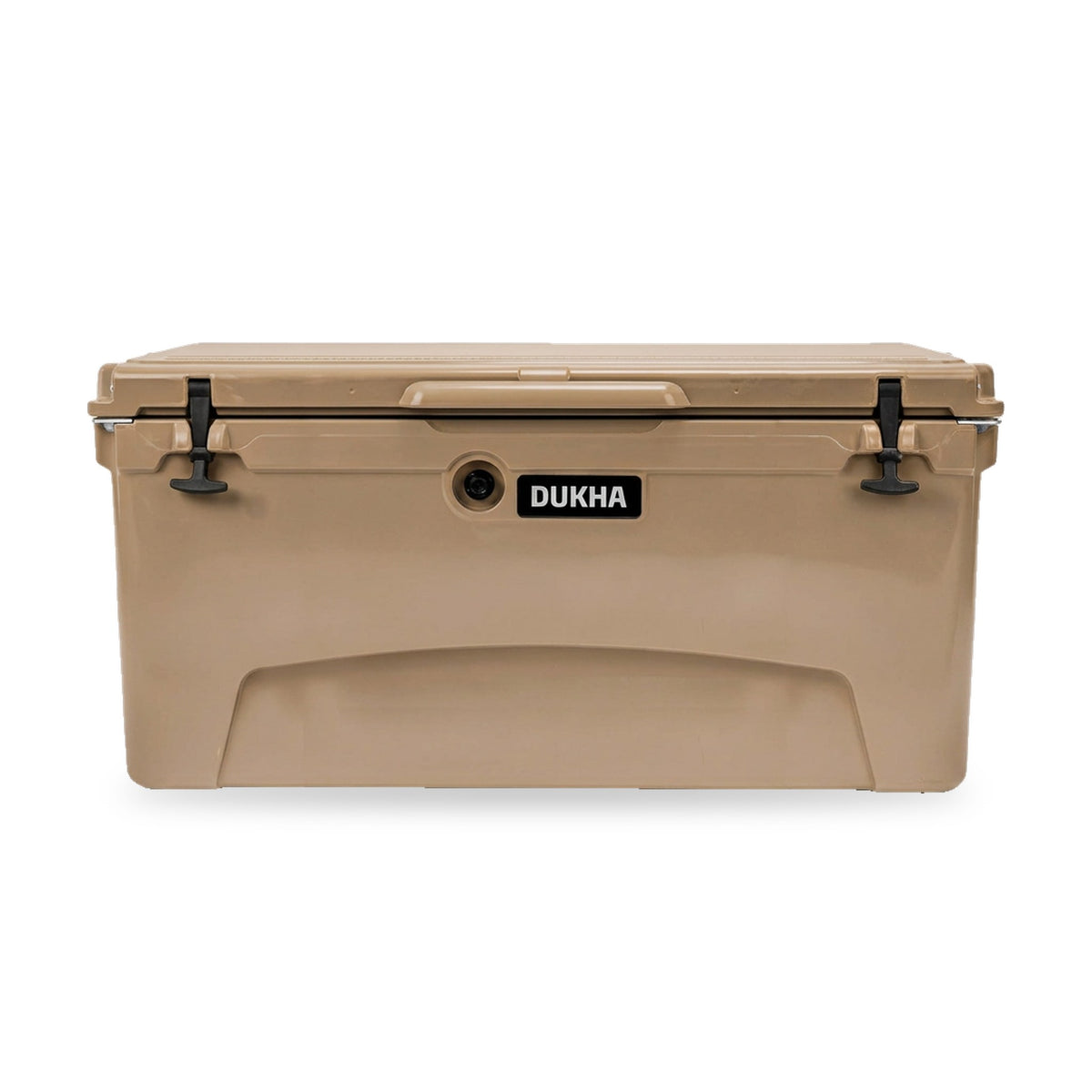 Hard Cooler DUKHA 75QT color Sand, vista frontal