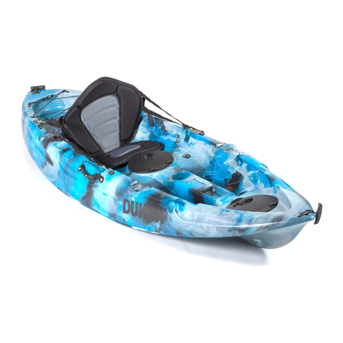 Kayak DUKHA Wahoo 9, vista en tres cuartos