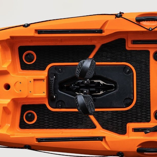 Kayak a pedales DUKHA Mahi Mahi 12.5, pozo de la pedalera