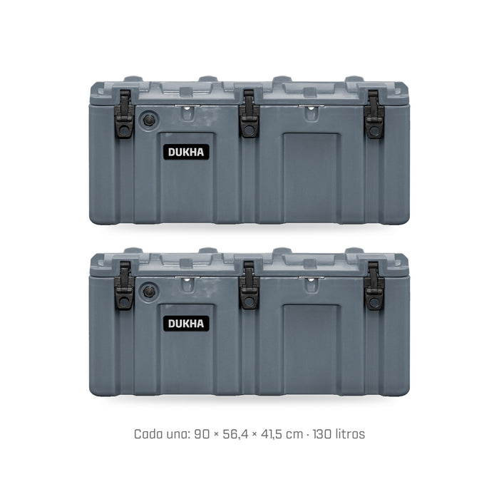 PACK | X2 HARD CASE 130L