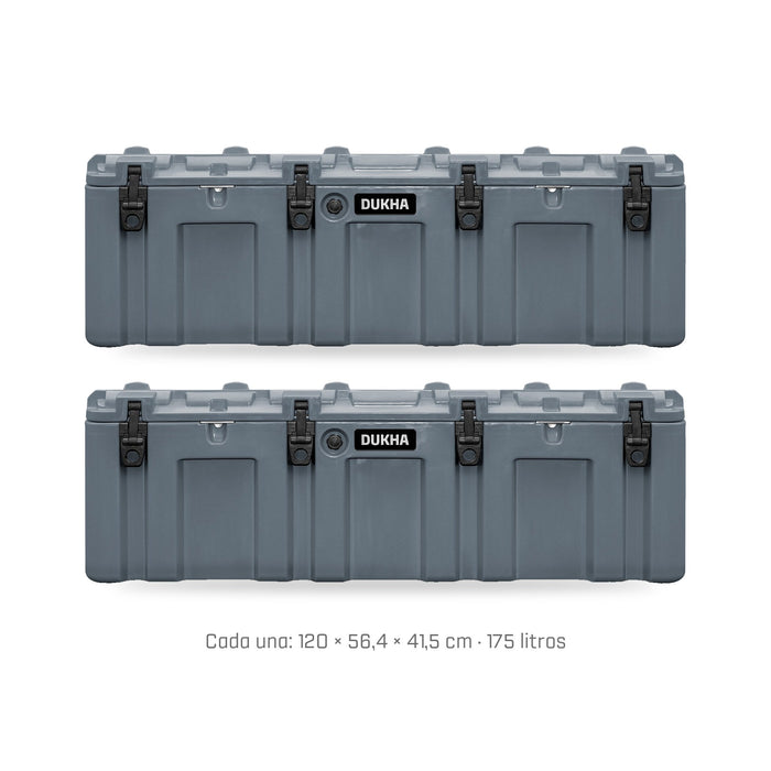 PACK | X2 HARD CASE 175L
