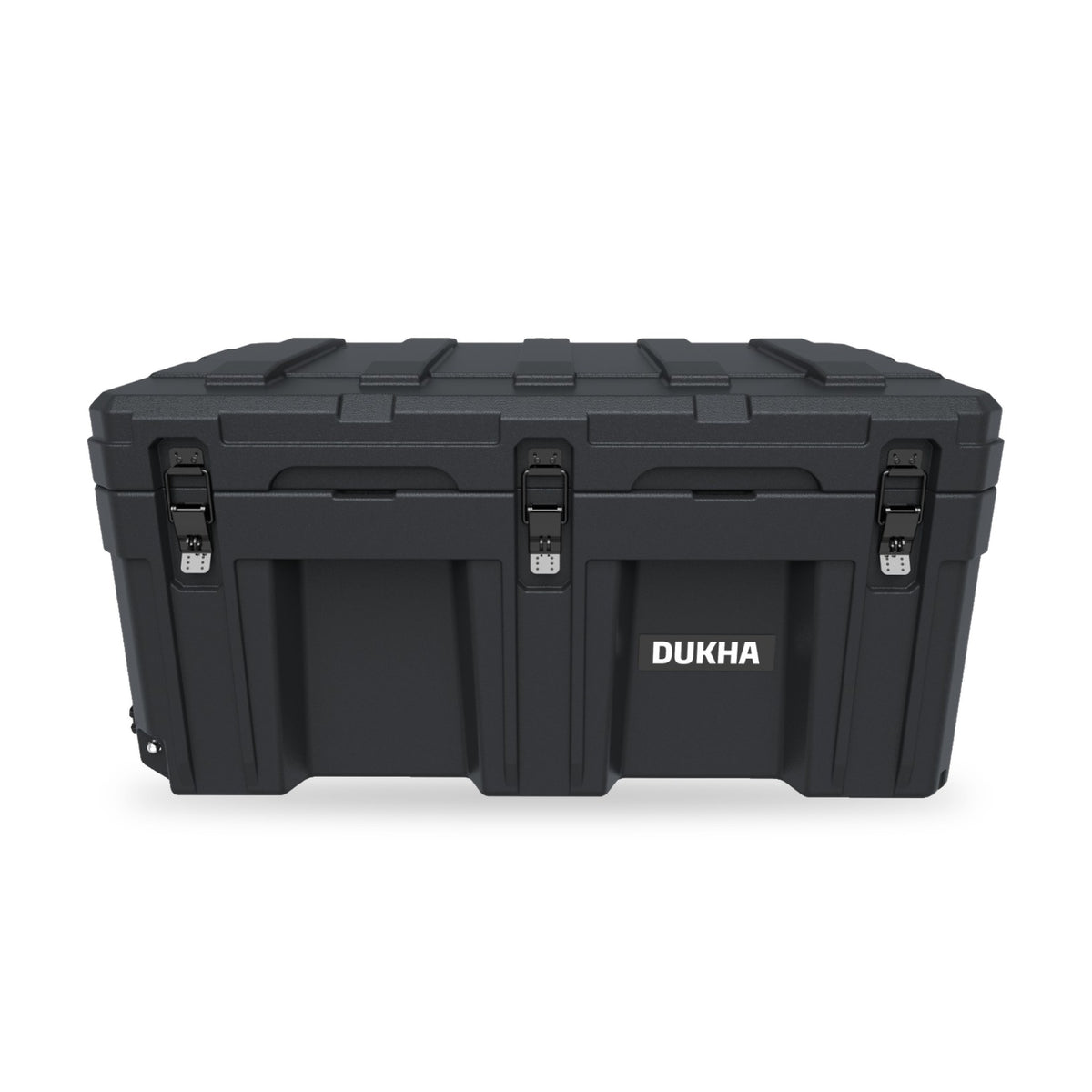 Hard Case DUKHA Titán 150L con ruedas, vista de frente