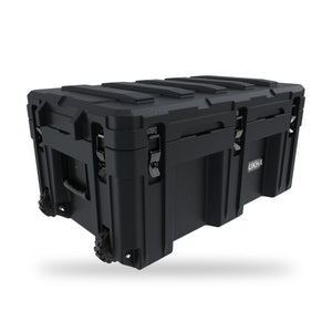 Hard Case DUKHA Titán 150L con ruedas color Negro, vista frontal