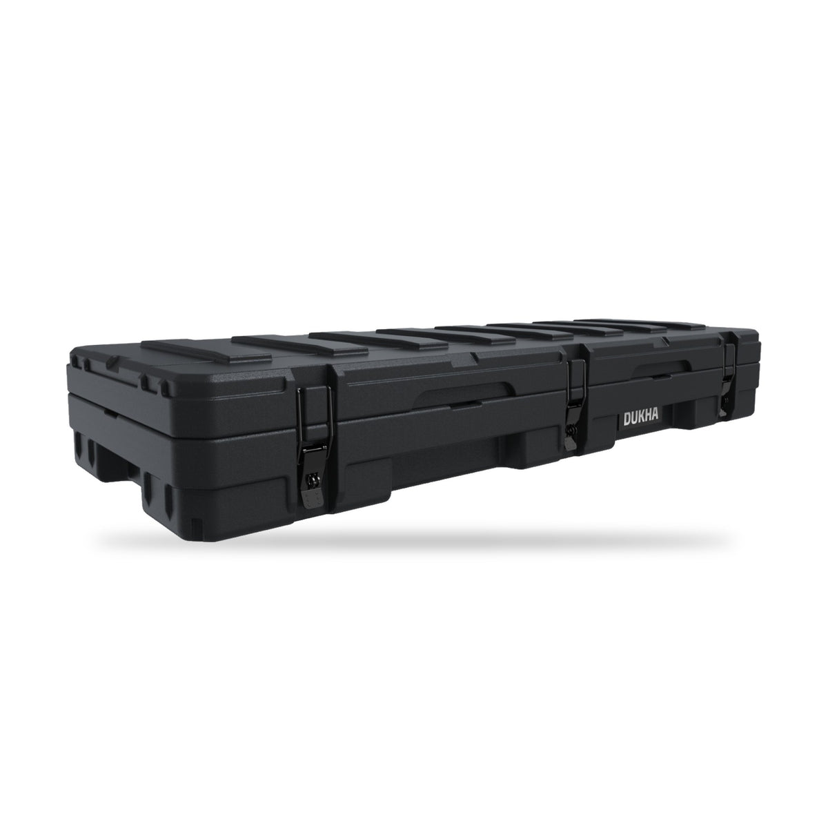 Hard Case DUKHA Titán 83L Rooftop, vista en tres cuartos
