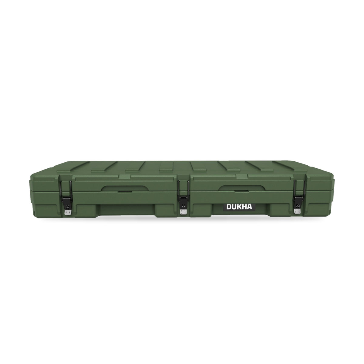 Hard Case DUKHA Titán 83L Rooftop color Army Camo, vista frontal