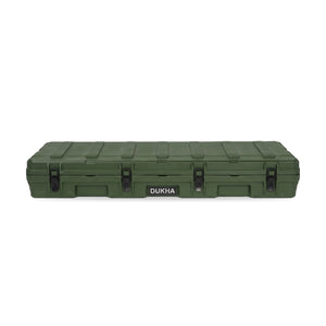 Hard Case DUKHA Titán 92L Rooftop color Army Camo, vista frontal
