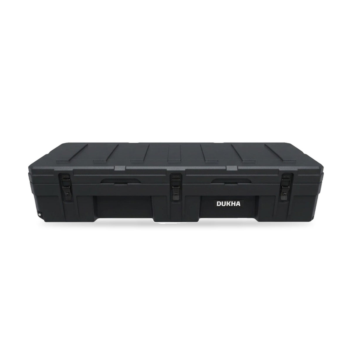 Hard Case DUKHA Titán 95L Rooftop color Negro, vista frontal