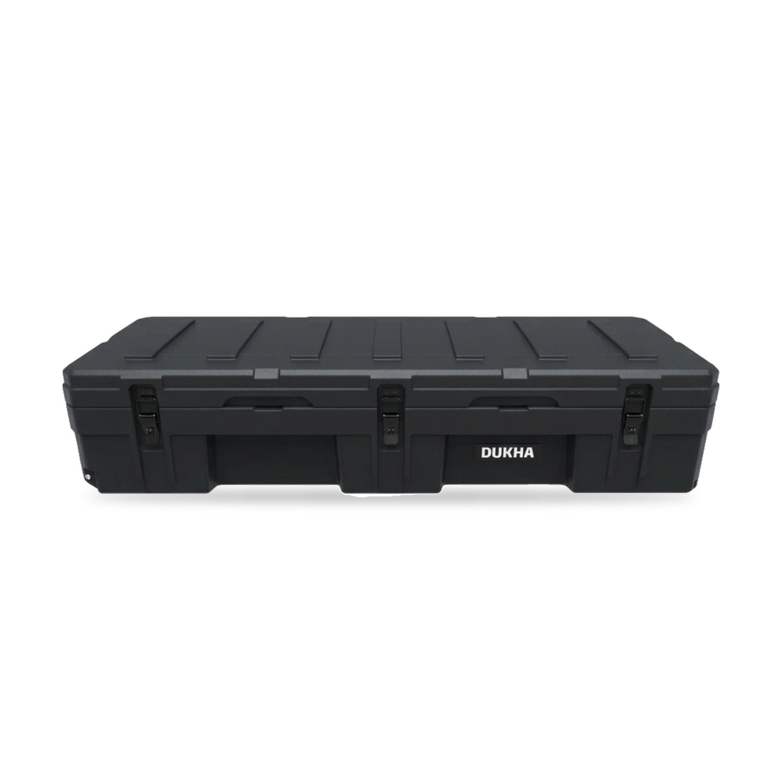 Hard Case DUKHA Titán 95L Rooftop color Negro, vista frontal