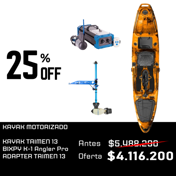 PACK | BIXPY K1 PRO y TAIMEN 13 PRE-VENTA ENERO/FEB