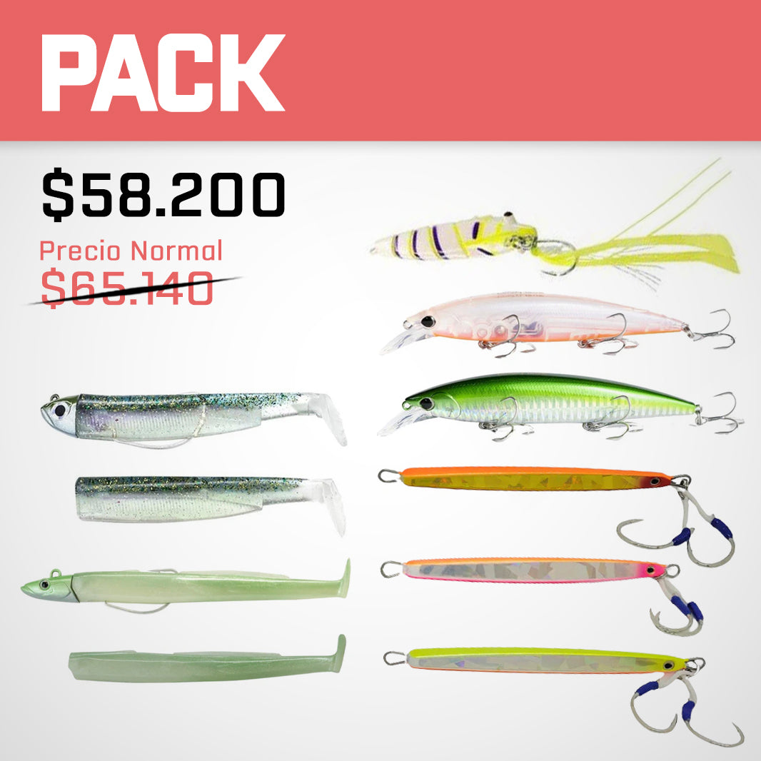 Pack Mix Señuelos Orilla