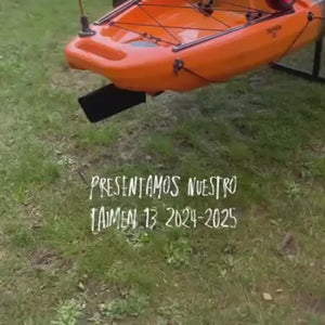 Kayak a pedales DUKHA Taimen 13, video recorrido por el kayak