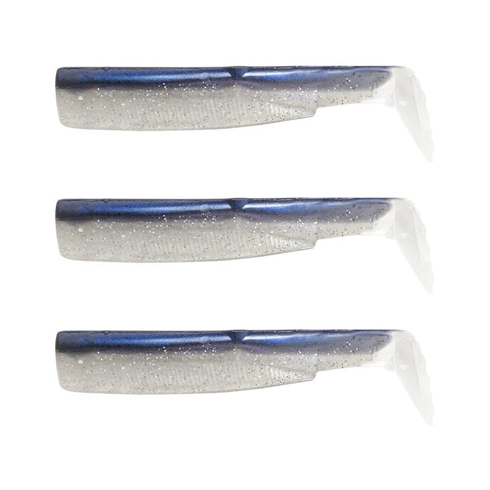 3 Cuerpos Black Minnow Talla 2 Electric Blue