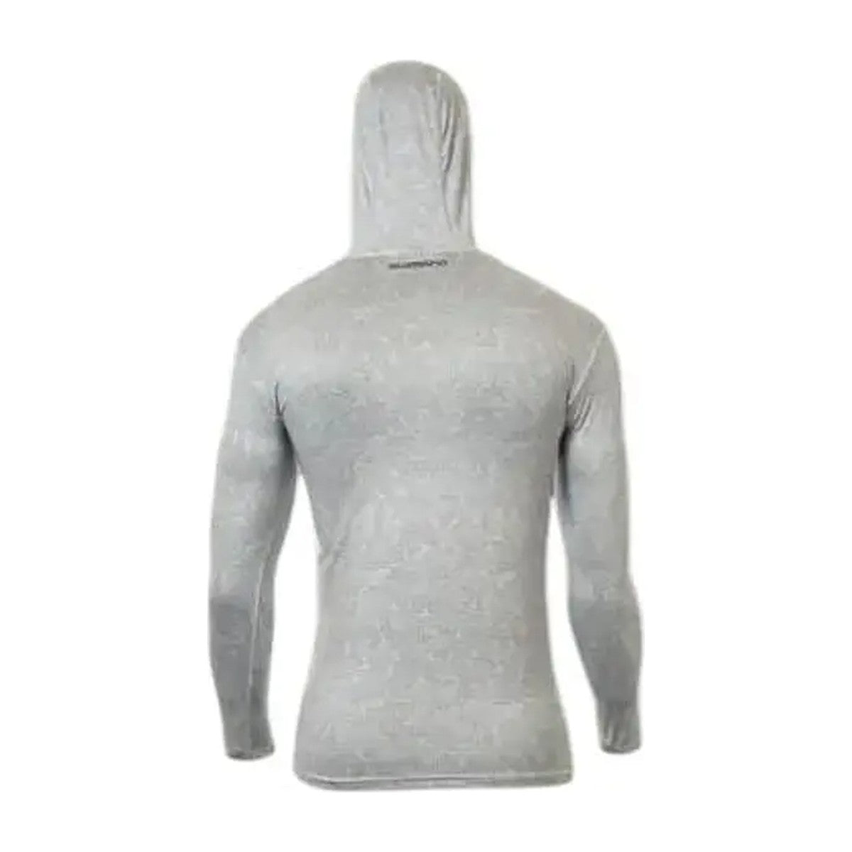 Polera Shimano Tech Tee gris, espalda