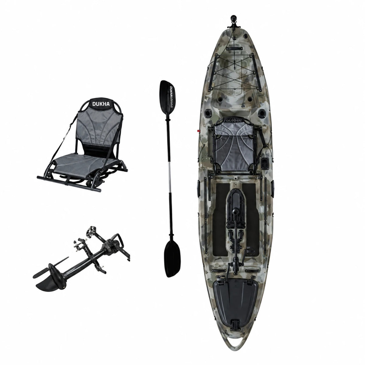 Kayak Taimen Pedal 10.4 Desert Camo 12