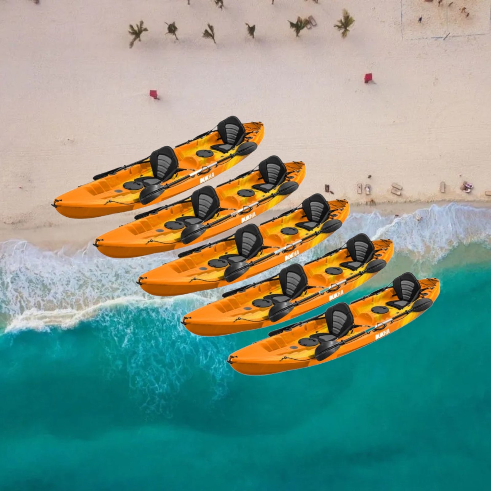 PRE-VENTA ABRIL Kayak Flota narval 2+1 tandem 5 unidades