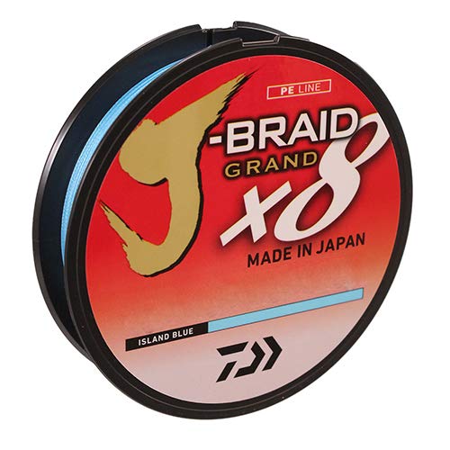 J-BRAID® GRAND 20LB 0,23MM 135MT ISLAND BLUE 8x