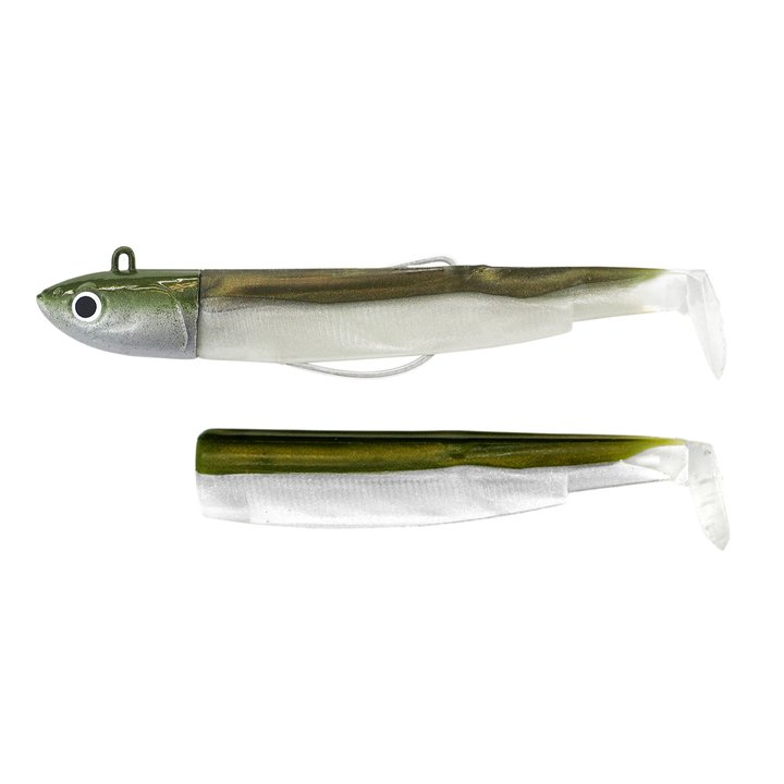 Black Minnow Combo off Shore  25gr Kaki