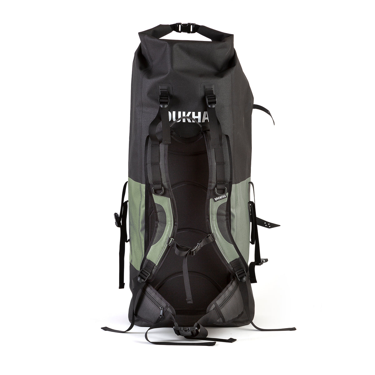 BackPack Waterproof Dukha 100L Green/Black EXHIBICIÓN