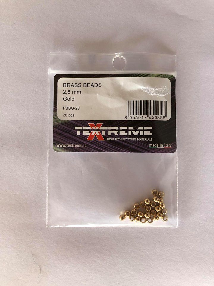 Brass Beads Gold 2,8mm