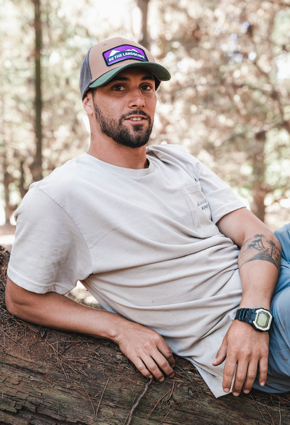 Jockey Be The Landscape Brown