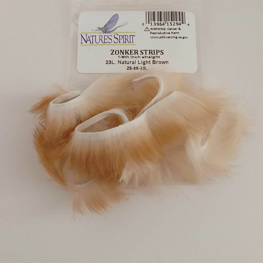 Zonker Strips Natural Light Brown