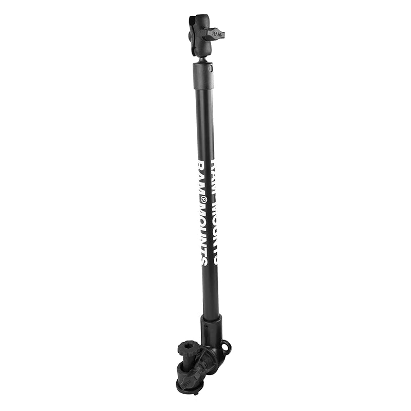 RAM® Tough-Pole™ Single Pipe Mount with Track-Node™ Base