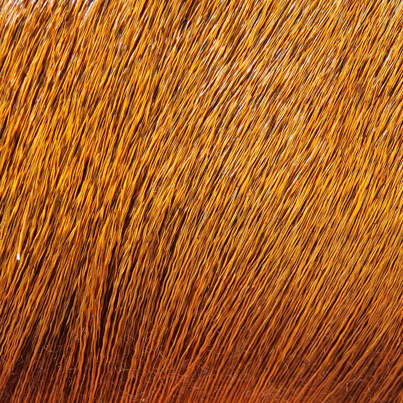 Dyed Deer Body Hair Rusty Brown