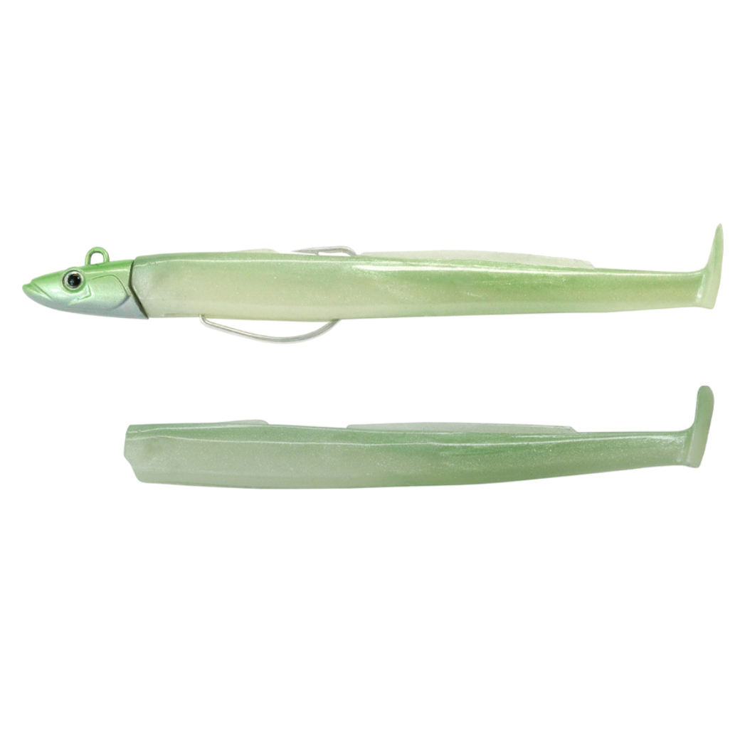 Black Eel Talla 3 Combo Shore 20gr Pearl Green