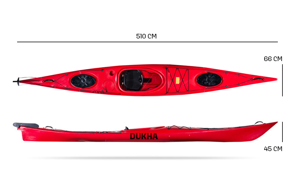 PRE-VENTA ABRIL Kayak Marlin 16.7 Travesía Single