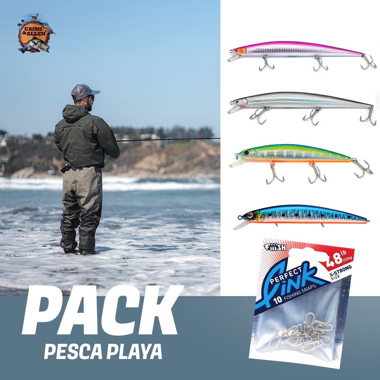 Pack Pesca Playa Strike Pro